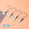 Clip Gancho Multifuncional para Sombrero Clip Sin Costuras Acero Inoxidable Clip para Ropa Pantalones Clip Pequeño Portátil Percha para Ropa Colgador para Ropa