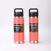 Garrafa térmica de aço inoxidável 304 de grande capacidade para carro portátil ao ar livre Garrafa de água esportiva Pote espacial portátil de camada dupla
