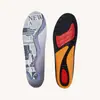 Plantillas de TPE personalizadas, transpirables y absorbentes de sudor con soporte para el arco, cómodas, amortiguadoras, antideslizantes y resistentes al olor para deportes de carrera