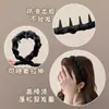 Faixa de cabelo versátil tipo pente Maillard, vintage e sofisticada, não aperta o cabelo, nova faixa de cabelo estilo coreano 2026 para mulheres