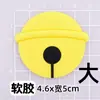 Parche Adhesivo Suave de Dibujos Animados Lindo Jingle PVC Caucho DIY Parche para Funda de Teléfono Doraemon Funda de Licencia de Conducir de Cuero