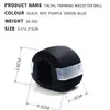 Exercitador de Mandíbula Explosões Músculo Masseter Facial Silicone Exercitador Plástico Bola para Músculo Masseter Facial Treinador de Mandíbula