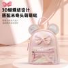 Mochila de Princesa para Niñas Estilo Mickey Mochila de Moda Linda de Dibujos Animados Jardín de Niños Gato de Cola Grande para Niños Bolsa Pequeña