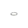 Anillo de Diamante Brillante Plateado 2026 Nuevo Vintage Exquisito de Gama Alta Diseño de Nicho Joyería de Mano Personalización
