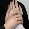 Tichia - Foto Real del Nuevo Modelo 2026 Anillo de Plata de Ley 925 con Diseño de Nudo Doble en Nicho Estilo Minimalista de Alta Gama