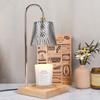 Lámpara de Vela Derretida Decorativa Celebrante de Internet de Amazon Lámpara de Aromaterapia Vintage para Dormitorio Lámpara de Mesa Romántica Nórdica Lámpara Simple de Cera Derretida
