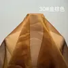 Venta al por mayor Hilo de Copo de Nieve Hilo Nube Lentejuelas Brocado Poliéster Organza Tela Hilo Rígido Decoración de Árbol de Navidad Fondo Tela para Ropa