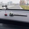 Estacionamiento temporal para coche, teléfono móvil, matrícula oculta, adornos creativos para coche