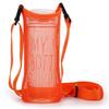 Bolsa de malla para llevar al aire libre, para llevar agua, para un solo hombro, para escalar montañas, para guardar bebidas, para estudiantes, para hervidor de agua