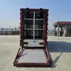 Vehículo de Transporte de Ganado y Aves Marca Azul, Vehículo de Transporte de Cerdos de Aleación de Aluminio Completa, Venta Directa de Fábrica Vehículo de Transporte de Ganado Vacuno y Ovino, Vehículo de Transporte de Pollos
