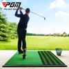 Tapete de Golfe Pgm para Bater com Camada de Mola 3D, Base Elástica Antiderrapante, Listras Guia e Gaiola de Golfe para Bater