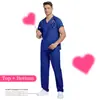 Uniformes Clínicos para Mulheres, Roupa de Trabalho para Farmácia, Uniformes de Enfermagem, Vestuário de Enfermeira Hospitalar, Trajes Médicos para Cirurgia Odontológica