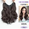 Peluca al por mayor de fábrica para mujer, cabello largo ondulado grande en forma de U, nuevo en forma de V, invisible, cabello largo lacio, postizo