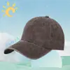 Boné de Baseball Retrô Desgastado Lavado Versátil Estilo Coreano com Logo Personalizado Proteção Solar Bico de Pato para Homens com Bordado Impresso