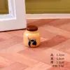 Paisaje en Miniatura Taza de Bebida de Té con Leche Juguete de Comida Decoración DIY Accesorios de Bolsa Ciega Mini Escritorio Adorno Creativo para Casa de Muñecas