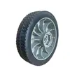 216 Roda de Caster para Cortador de Grama de Borracha Universal Resistente ao Desgaste Não Solta Roda de Borracha Autopropelida Absorvente de Choque para Cortador de Grama