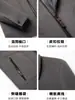 Chaqueta de solapa para hombre de lana de oveja 100% para otoño e invierno, versátil de color liso con cremallera, abrigo holgado cómodo y cálido para mediana edad y personas mayores