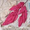 Estilo Ins Rojo Rosa Salón de Bodas Material de Hoja Flor Decorativa Flor de Piso Arreglo Floral de Paisajismo Flor Artificial Flor de Seda Falsa