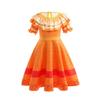 Vestido Mágico Casa Cheia Fantasia de Halloween Infantil Vestido de Princesa Vestido de Fio Bufante Fantasia de Palco Mesa Performance COS