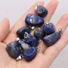 Colgante de piedra natural de forma irregular exquisito transfronterizo Accesorios para joyería DIY Pendientes hechos a mano Fabricación de collares Venta al por mayor