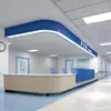 Estación de Enfermería del Hospital Banco de Trabajo Área de Recepción Escritorio de Orientación de Esquina Curva Hospital Dental Acero Escritorio de Consulta del Hospital Escritorio de Orientación