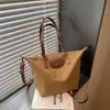 Bolso Grande de Mano Estilo Coreano Retro 2026 Nuevo Maletín Cruzado de Alta Gama Bolso de Hombro para Viajes