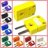 Conector Painel Plugue Termopar Tipo K Tipo S Tipo J Tipo T Conector Soquete Conector Macho-Fêmea Resistente a Altas Temperaturas Fio Sensor de Temperatura