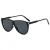 Moda Estilo Coreano 2026 Nuevas Gafas de Sol de Marco Grande, Estilo Callejero Personalizado Versátiles Gafas con Protección UV para Mujer, Gafas de Moda
