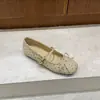 Zapatos Mary Jane de lunares estilo retro francés, bailarinas de verano para mujer con punta fina y tacón oculto, diseño de lazo, zapatos individuales para niñas