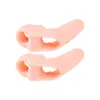 Ortesis para juanete infantil, corrector de juanete del dedo gordo del pie, ajustador de pulgar de pie para mujer con doble orificio