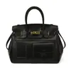 Moda Transfronteiriça Bolsa Kelly de Grande Capacidade Nova Bolsa Transversal Versátil para o Dia a Dia Bolsa Platinum Portátil de Alta Gama para Mulheres
