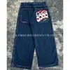 Jeans para Hombre de Marca Americana de Tendencia Transfronteriza Lavado Retro Patrón Hip Hop Bordado Y2K Primavera y Otoño 2026