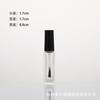 Botella de Esmalte de Uñas de Vidrio Transparente Cosméticos 10ml Manicura y Cuidado de Uñas Lote con Pincel Botella de Vidrio Reenvasada Venta al por Mayor Transfronteriza