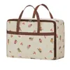 Bolsa de Tote de Tela No Tejida Estampada de Dibujos Animados para Uso Doméstico, Bolsa de Almacenamiento de Gran Capacidad, Bolsa de Almacenamiento de Colchas a Prueba de Polvo y Humedad