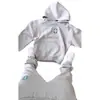 Conjunto de Sudadera con Capucha y Manga Larga Estampada de Moda, Marca de Tendencia Transfronteriza Europea y Americana para Hombre, Casual y Versátil, de Moda para Primavera