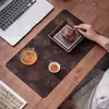Novo Tapete Impermeável para Mesa de Chá com Estampa Floral Estilo Chinês, Acessórios para Conjunto de Chá, Caminho de Mesa Impermeável para Preparo de Chá a Seco, Tapete de Chá Impermeável