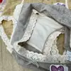 Ropa Interior para Mujer Estilo Nuevo Encaje Malla Jacquard Popular Moño Cintura Media Bragas de Niña Liquidación Especial Mayoreo