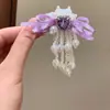 Presilha de cabelo de pérola estilo coreano para meninas, simples e estilosa, alto valor estético, adequada para uso diário, presilha lateral para franja e cabelos soltos, acessório de cabelo de presilha lateral de uma linha