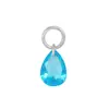 Aleación de Titanio 5A Zircón Estrella Gota de Agua Colgante Stud para Hélice de la Oreja Estilo Minimalista Accesorios de Pendientes de Gama Alta Accesorios para el Labio