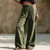 2026 Amazon Europa Transfronterizo Nueva Ropa para Mujer Moda Casual Holgada Pana Multicolores Pantalones para Mujer