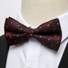 Pajarita para Hombre Novio Vestido de Novia Ropa Formal de Negocios Pajarita Jacquard Pajarita para Hombre Accesorios para Fiesta de Bodas