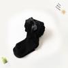 Leggings para Niñas Primavera Lazo Raya Vertical Algodón Pantalones de Bebé Medias de Bebé Mallas de Punto para Niños