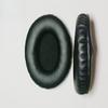 85 95mm Almofada Oval para Ouvido Costura Proteína PU Couro Manga para Ouvido Fone de Ouvido para Música Manga de Esponja Almofada para Ouvido Confortável