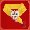 Bufanda linda de Año Nuevo para Gatos y Perros, Accesorio Navideño de Reno para Mascotas, Calentador de Cuello Festivo Rojo para Perros Pequeños