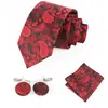 Nova Estilo 2025 Gravata Jacquard Masculina 8cm Moda Masculina Formal de Negócios Alta Qualidade Amarrada à Mão Feita Sob Medida