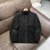 Jaqueta de fleece quente, durável, cor sólida, gola alta, versátil, casual para uso externo na primavera, outono e inverno 13282