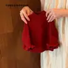 [Sombrero Gratis] ¡Estilo Pequeño Chanel! Nuevo Abrigo de Lana de Invierno para Niñas, Dulce Chaqueta de Lana de Longitud Media para Niños, Moderno