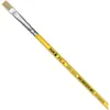Pincel Artesanal Chato 815 N.04 Amarelo