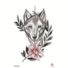 Nuevas pegatinas de tatuaje creativas pequeñas para todo el brazo originales impermeables en stock venta al por mayor tatuaje exclusivo transfronterizo pegatinas de tatuaje