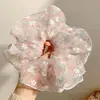 Laço de Cabelo Grande Versátil para o Dia a Dia Outono e Inverno para Mulheres Laço de Cabelo de Alta Qualidade Elástico de Rabo de Cavalo Grande de Bolinhas Corda de Cabelo